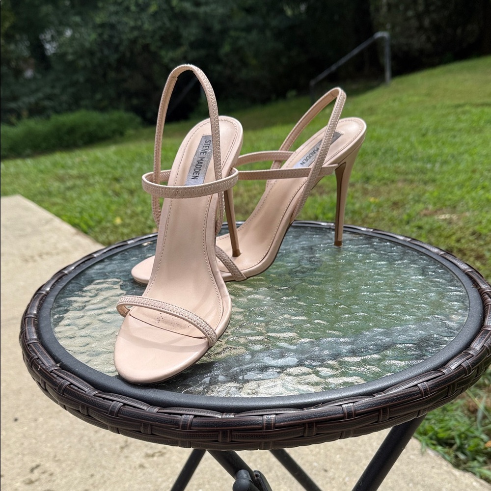 Steve Madden Blush Strappy Heels